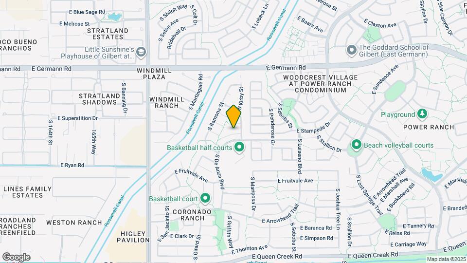 3544 E Cabrillo Ct Map and Location Details