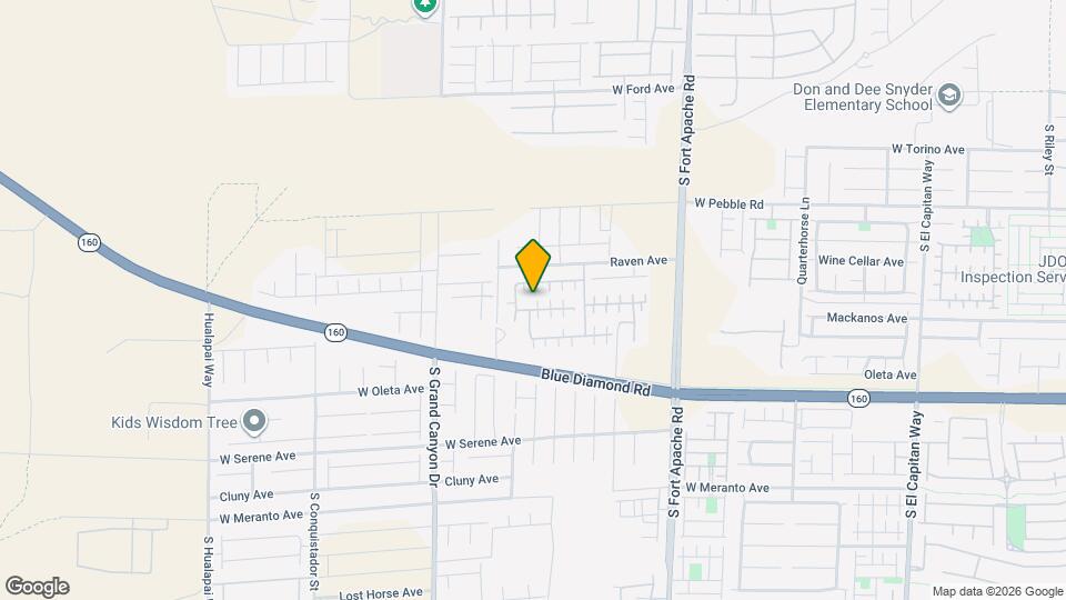 9634 Volk Ave Map and Location Details