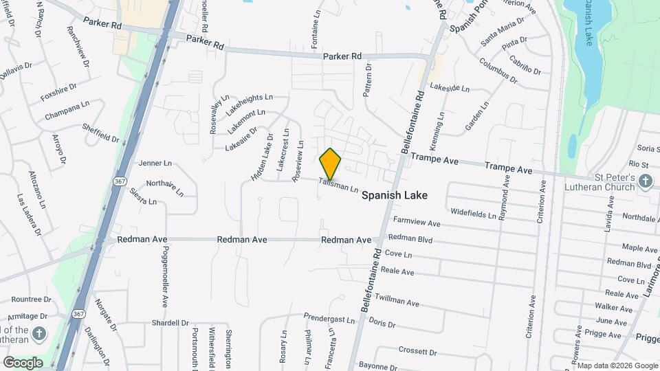 1676 Talisman Ln Map and Location Details