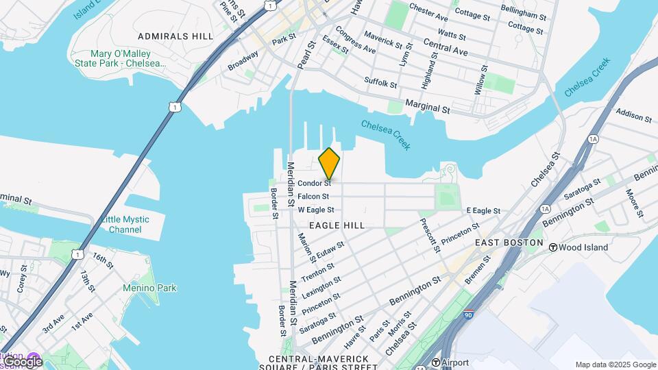 89 Condor St Map and Location Details