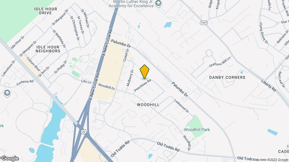 345 Peachtree Rd Map and Location Details