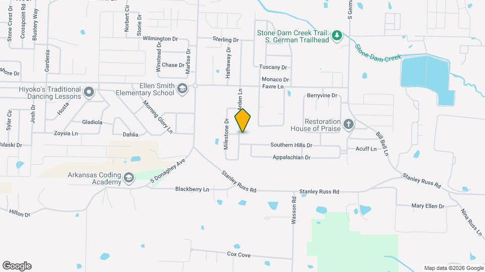 1800 Arden Ln Map and Location Details