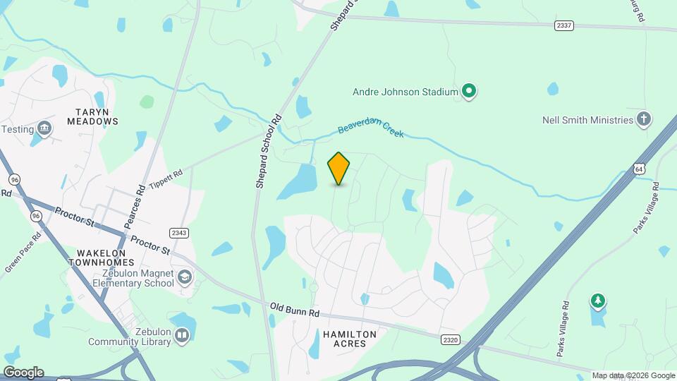 744 Shepard Rock Dr Map and Location Details