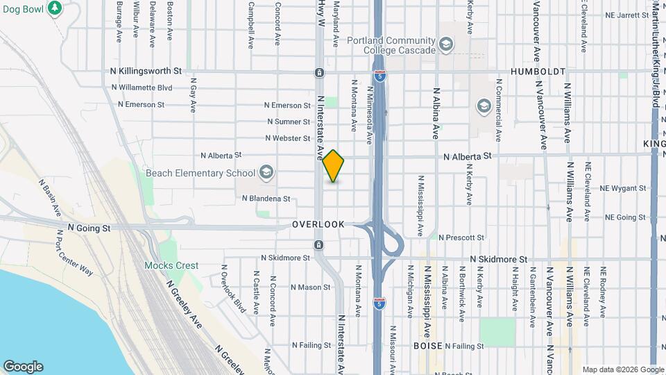 4805 N Maryland Ave Map and Location Details