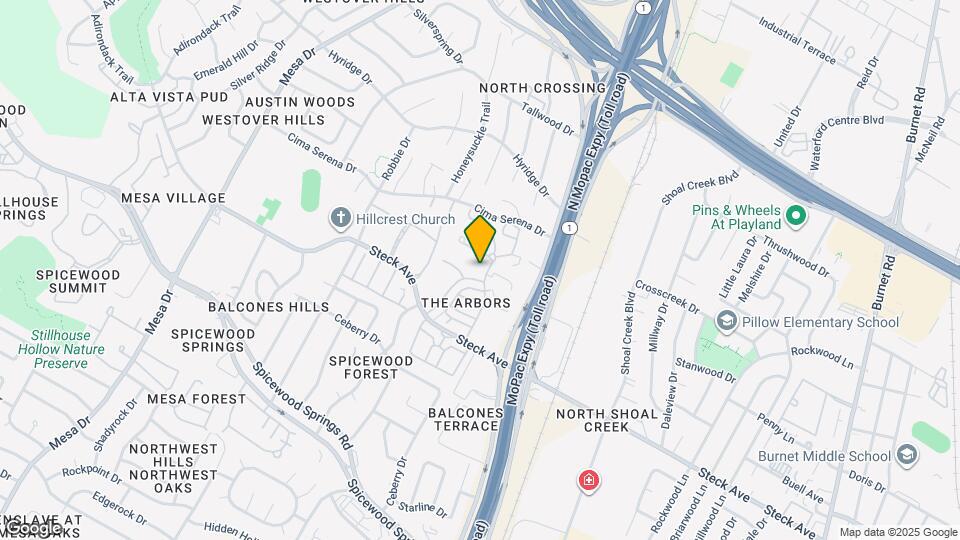 8314 Bent Tree Rd Map and Location Details