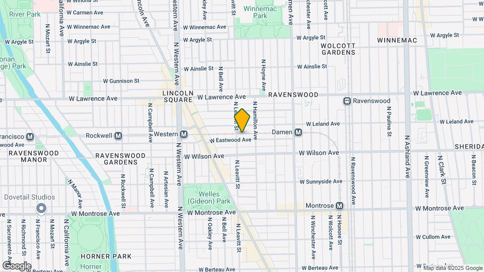 2172 W Eastwood Ave, Unit Apt 1 Map and Location Details