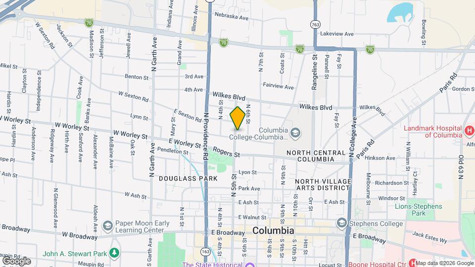 501-503 Hickman Ave Mapa y Detalles de la Ubicación