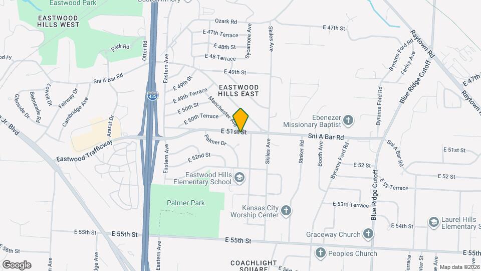 7907 E 51st St Map and Location Details