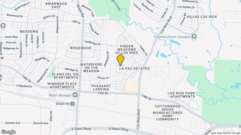 1501 Vera Cruz Dr Map and Location Details