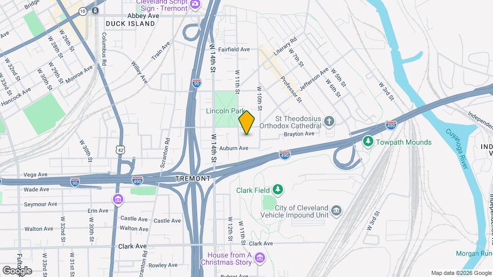 2595 W 11th St Map and Location Details