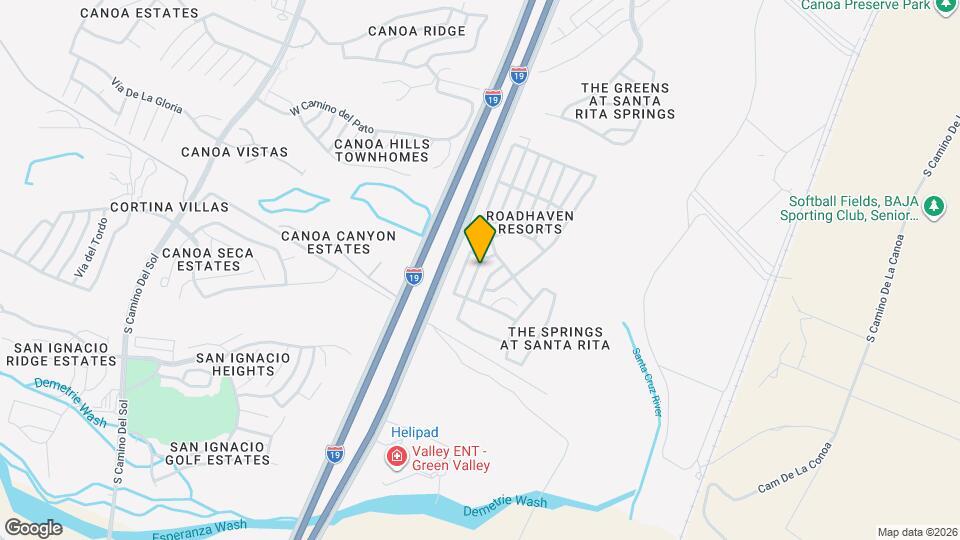 3925 S Vía De Cristal, Unit ID1385990P Map and Location Details