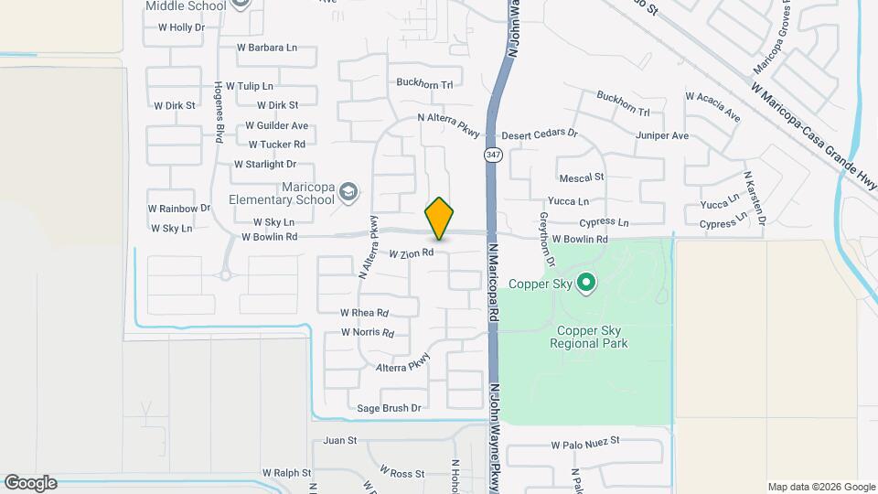 44928 W Zion Rd Map and Location Details