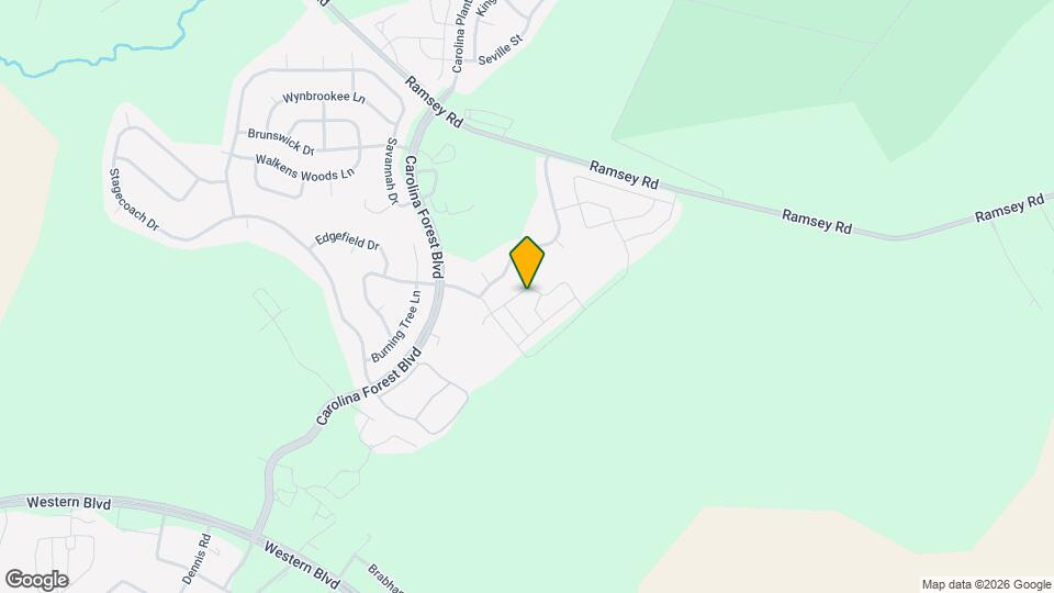 805 Springwood Dr Map and Location Details