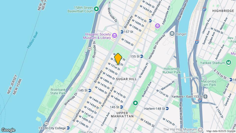 517 W 151st St Map and Location Details
