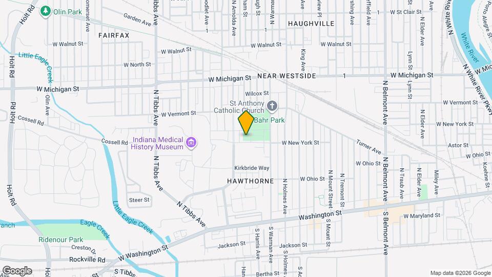 2942 W New York St Map and Location Details