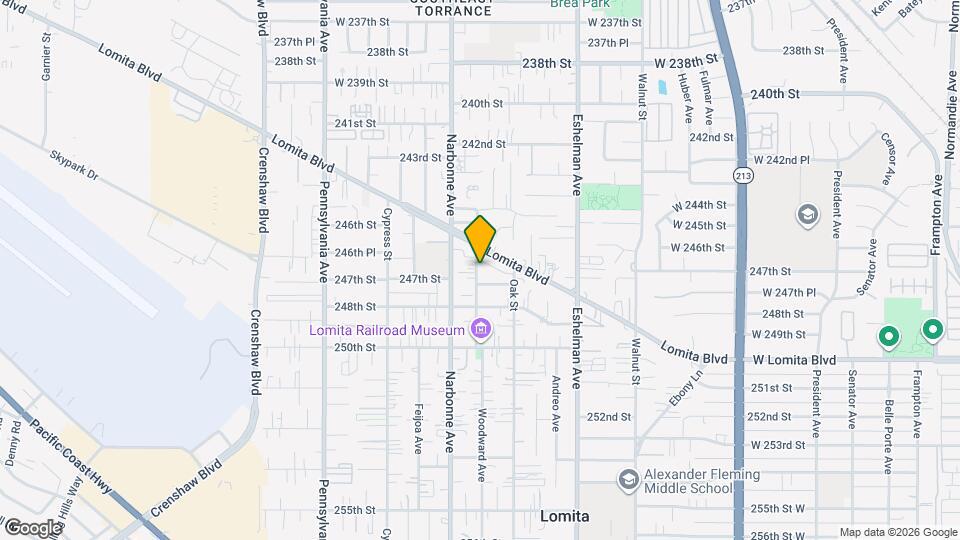 24676 Woodward Ave, Unit #A Mapa y Detalles de la Ubicación