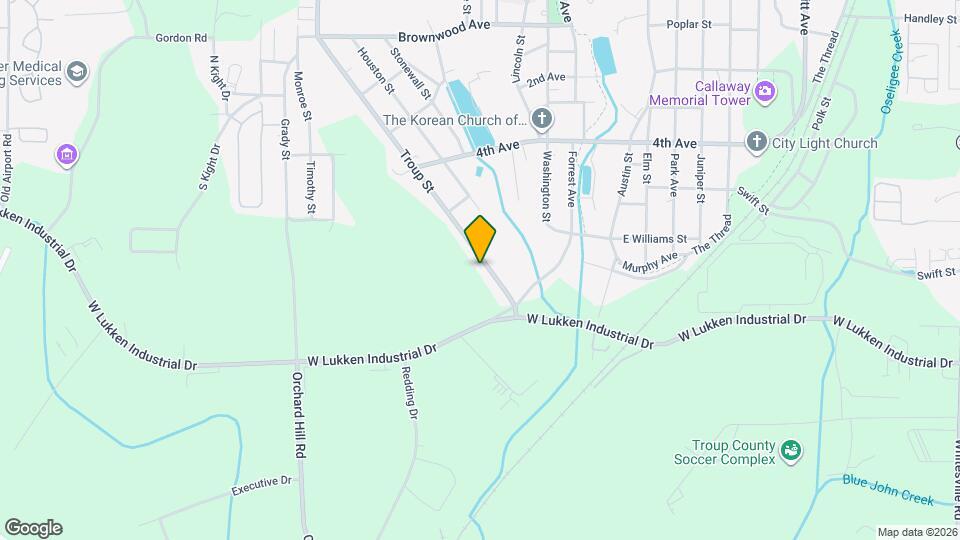 1222 Troup St Map and Location Details