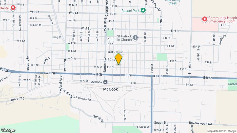 302 E 2nd St Mapa y Detalles de la Ubicación