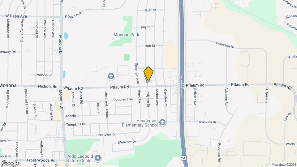 5220 Turner Ave Map and Location Details