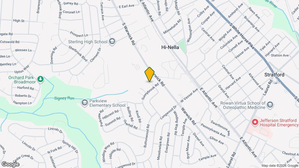 4 D Sterling Terrace Map and Location Details