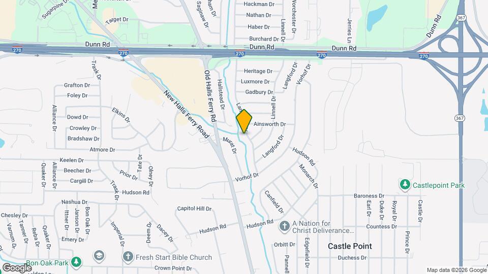 10623 Landseer Dr Map and Location Details