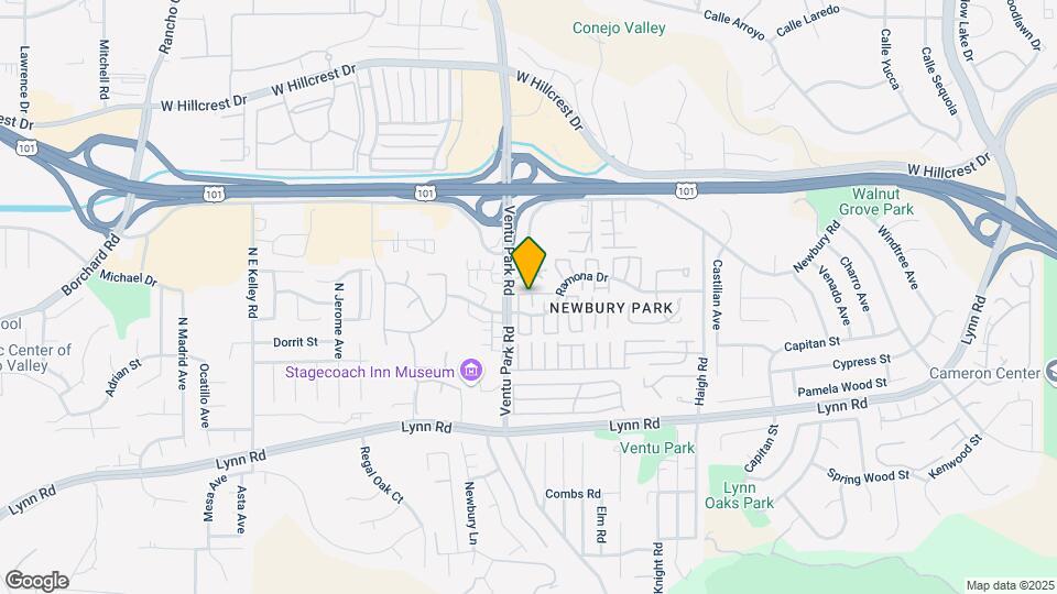 1425 Ramona Dr Map and Location Details