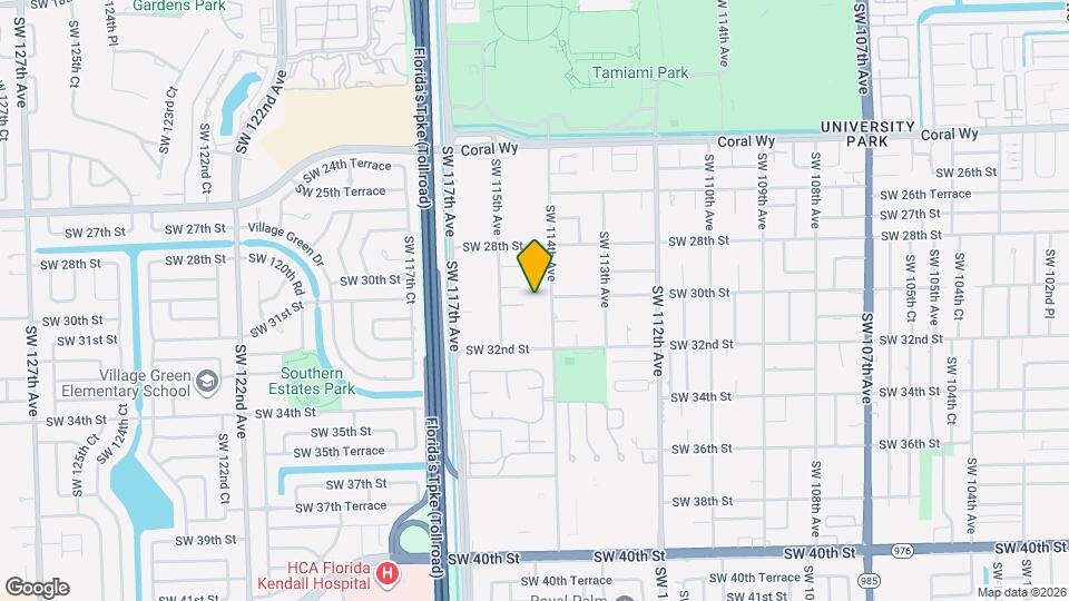 3000 SW 114th Ave Map and Location Details