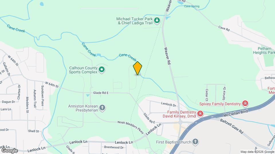 6235 Cane Creek Cir Map and Location Details