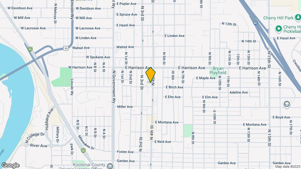 1103 North St Map and Location Details