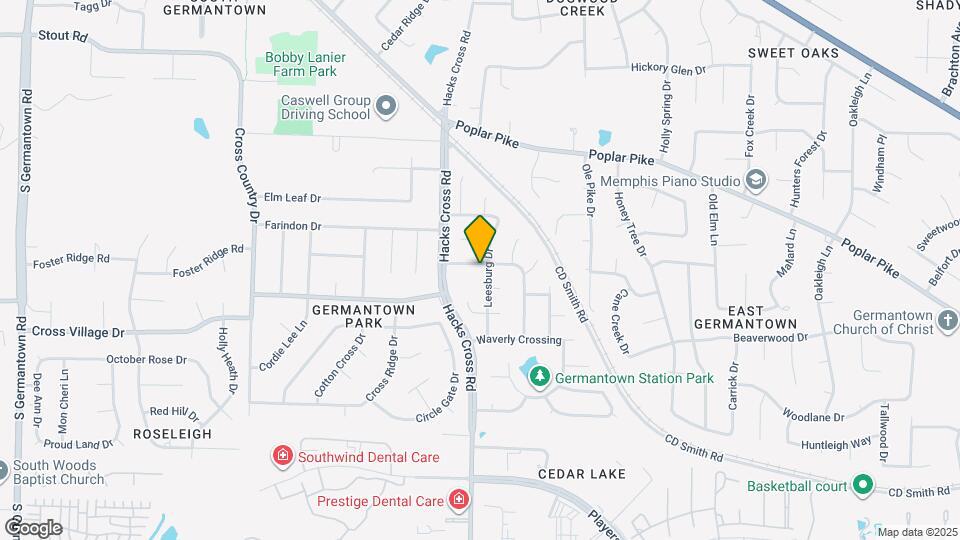 8105 Savannah Way Map and Location Details