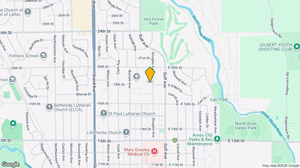 1725 Douglas Ave Map and Location Details