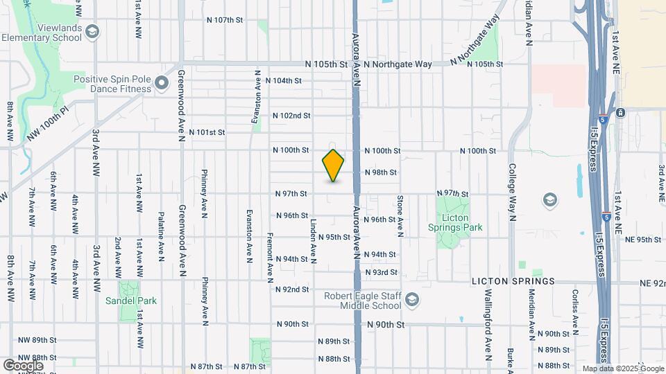 928 N 97th St Map and Location Details