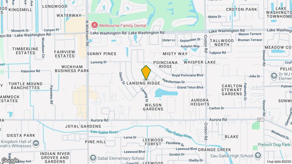 2059 Allegheny Cir Map and Location Details