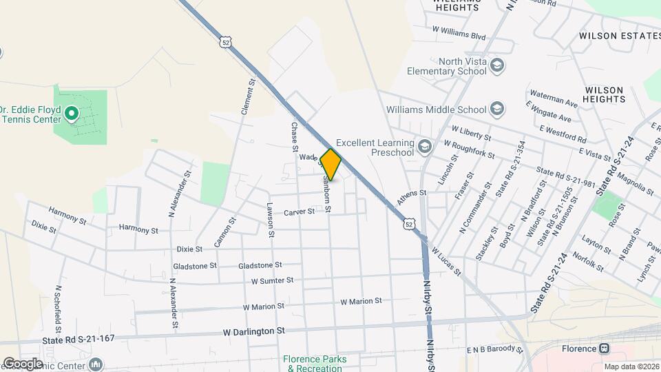 906 Sanborn St Map and Location Details