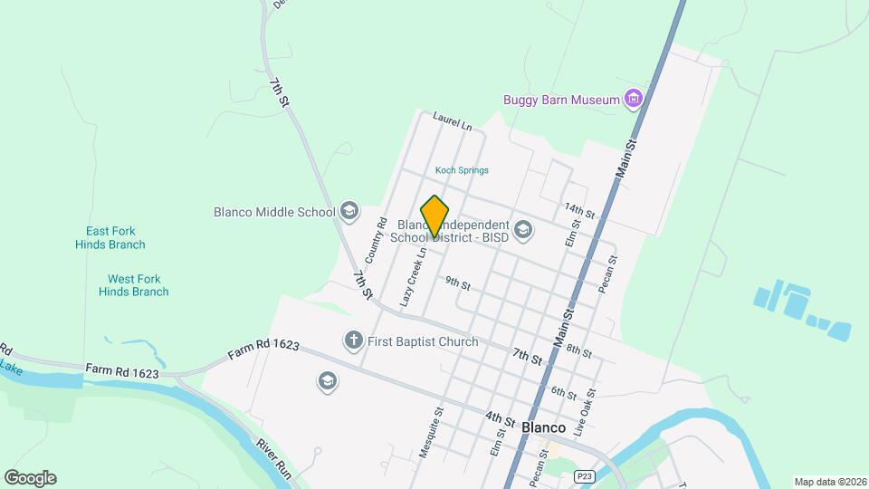 1119 10th St., Unit B Map and Location Details