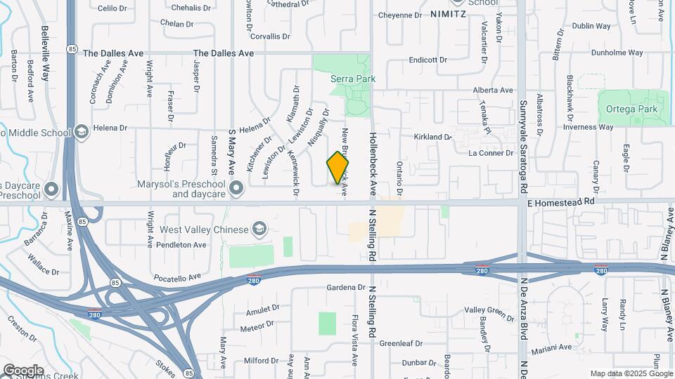 761 Lowell Ct Map and Location Details