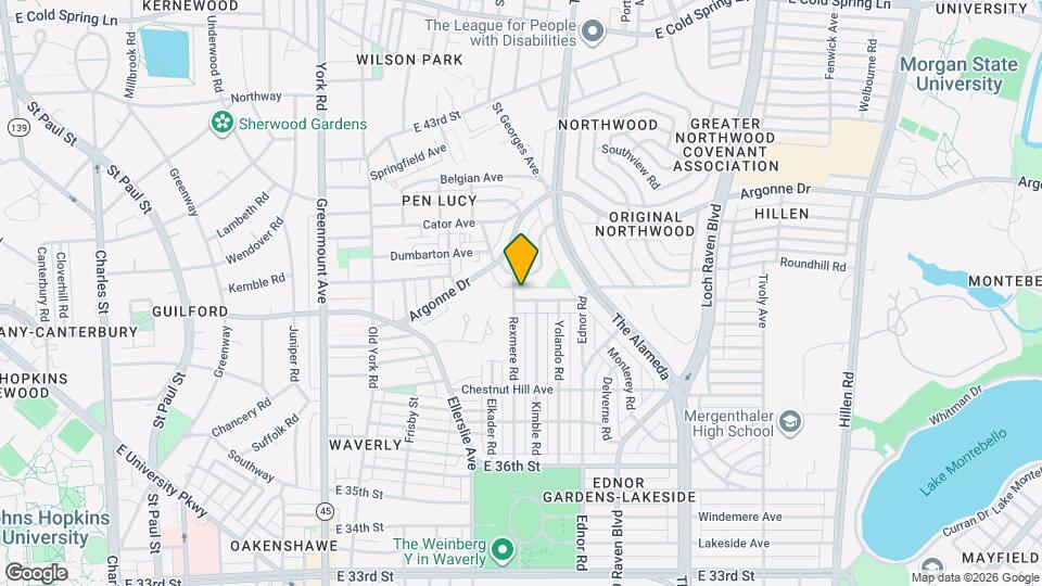 902 Andover Rd Map and Location Details