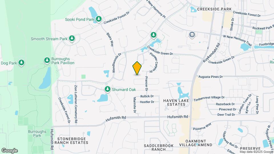 8934 Alcina Dr Map and Location Details