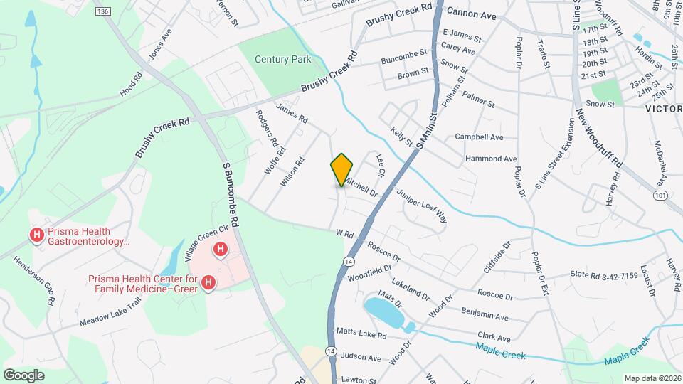 125 Marthawood Ln Map and Location Details