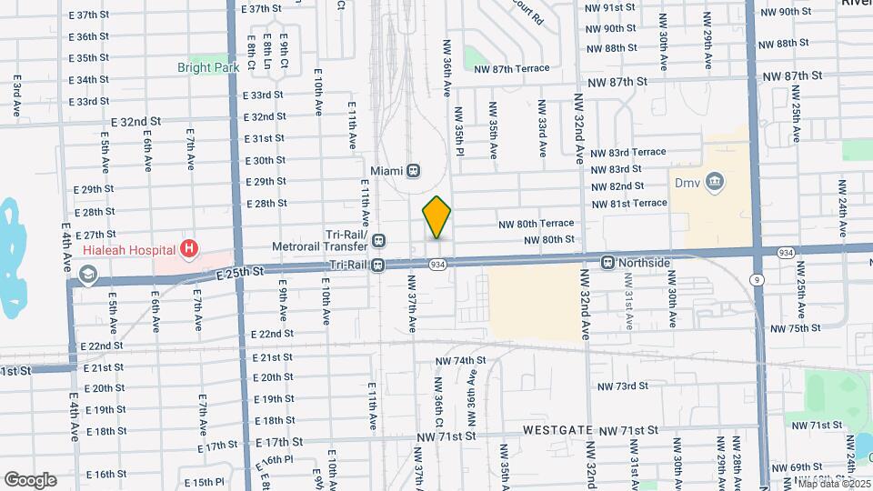 7940 NW 36th Ct Map and Location Details