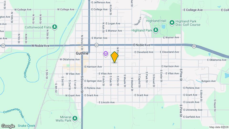 516 E Harrison Ave Map and Location Details