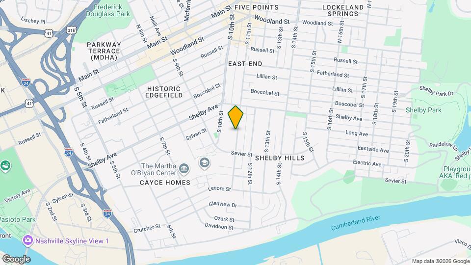 602 S 11th St Map and Location Details