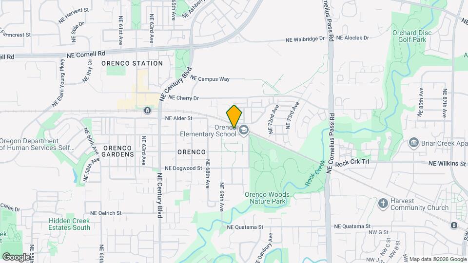 6997 Northeast Birch Street Map and Location Details