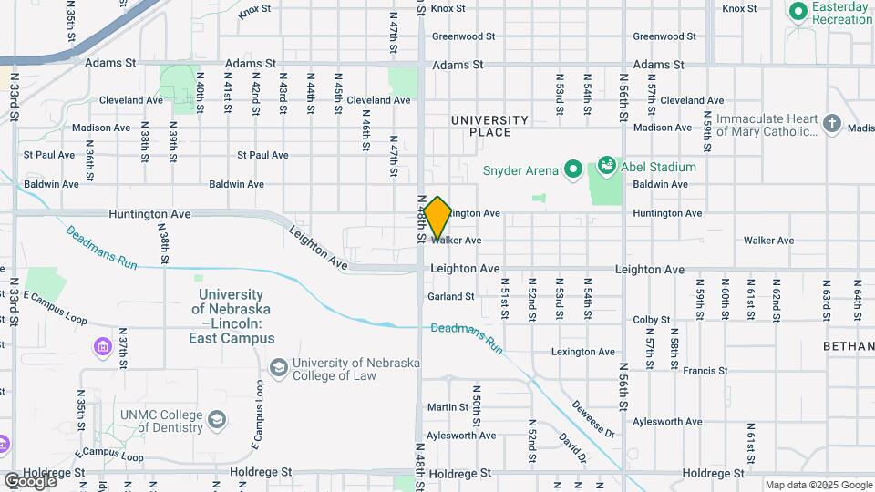 4833 Walker Ave Mapa y Detalles de la Ubicación