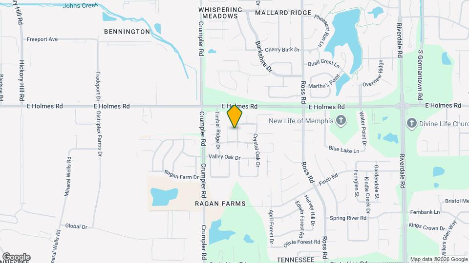 5293 Shady Ridge Dr Map and Location Details