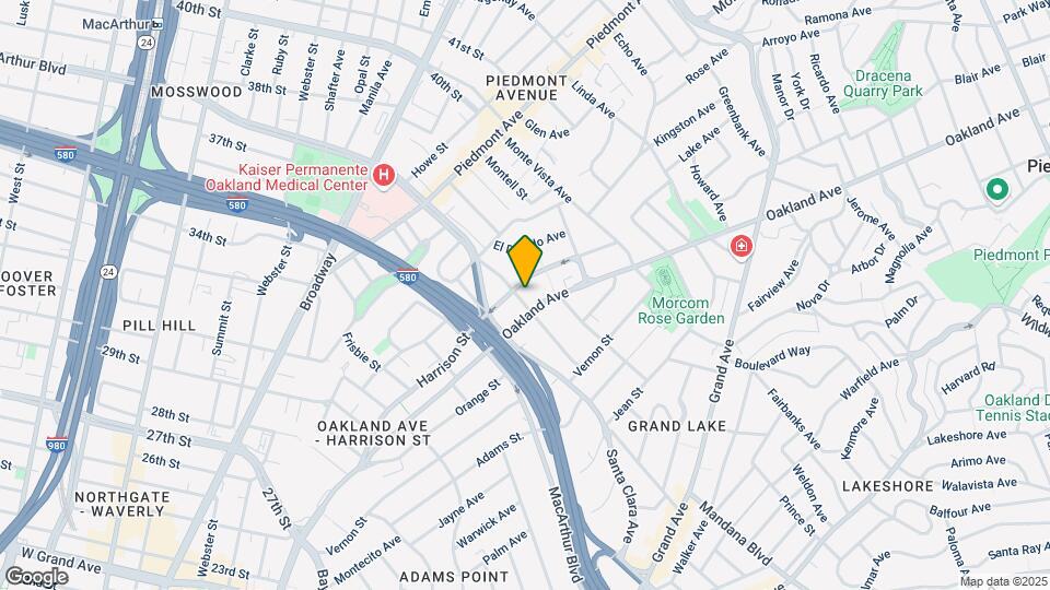 3750 Harrison St Mapa y Detalles de la Ubicación