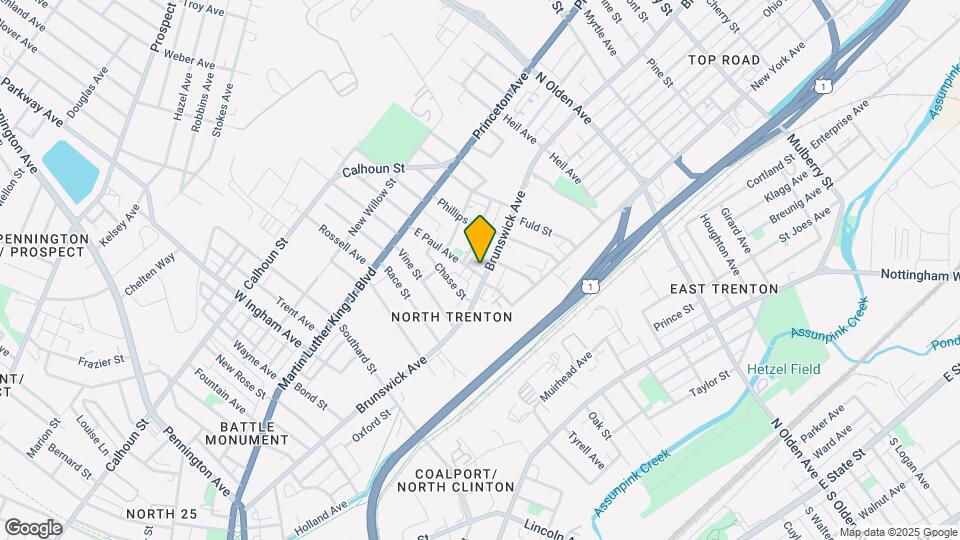 609 Brunswick Ave Map and Location Details