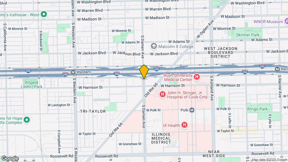 503 S Damen Ave, Unit s Mapa y Detalles de la Ubicación