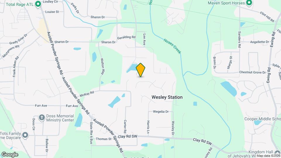 4462 Wesley Way Map and Location Details