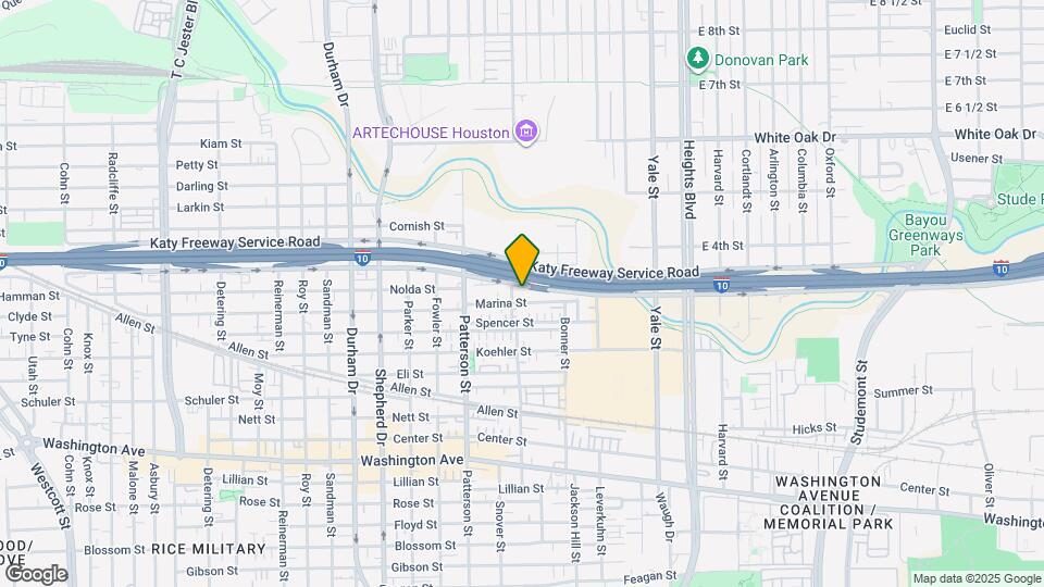 1810 Thompson St Map and Location Details